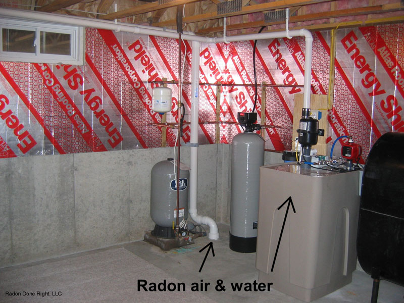 Work by Registered Radon Contractors